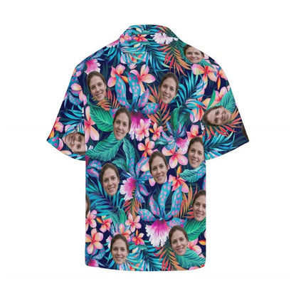 Custom Face Hawaiian Shirt Personalized Men's Gifts