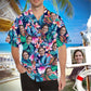 Custom Face Hawaiian Shirt Personalized Men's Gifts
