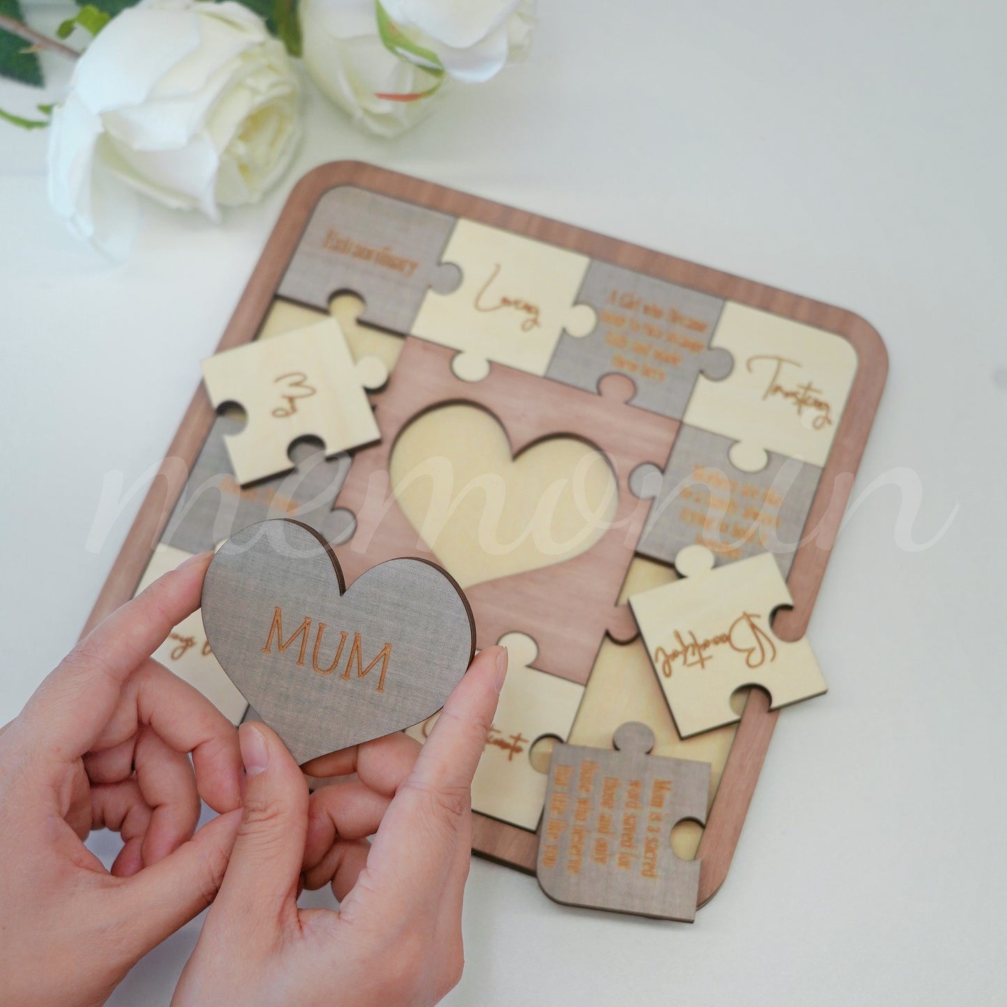 Personalised Reasons Why I Love You Jigsaw Puzzle