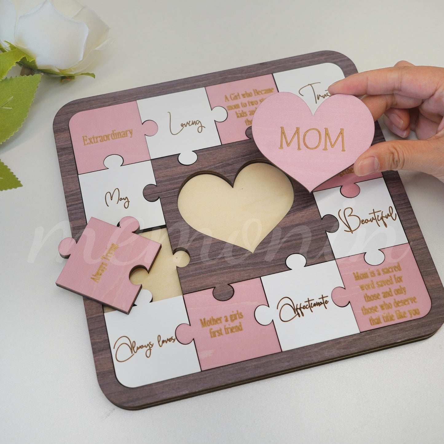 Personalised Reasons Why I Love You Jigsaw Puzzle