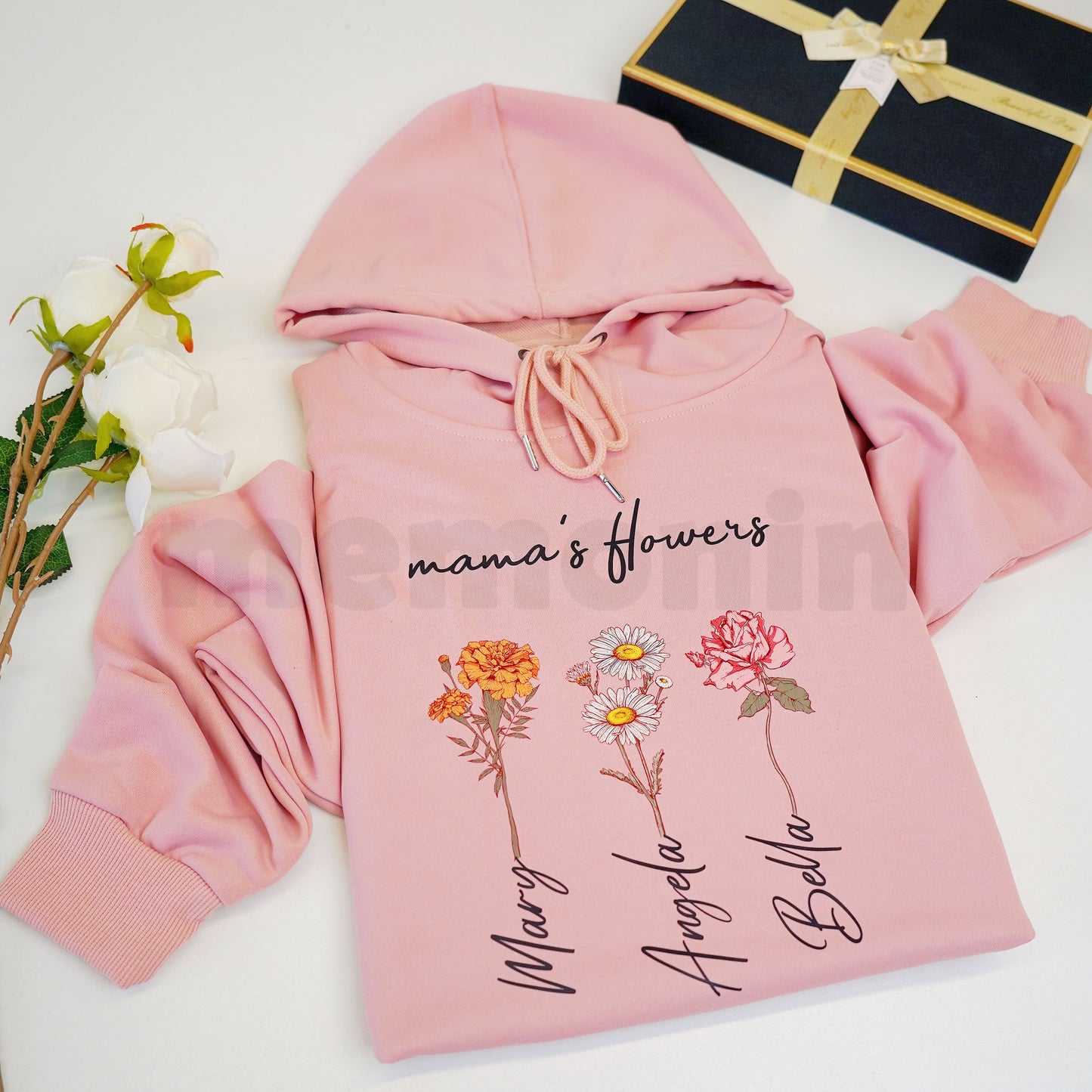 Mom's Garden is Her Children Customized Hoodie