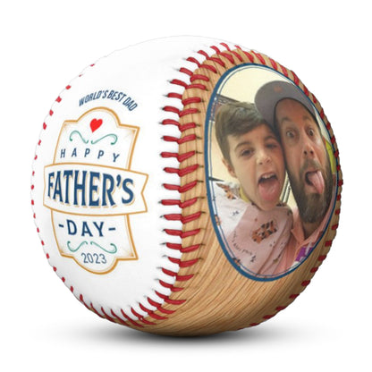 Personalized Photo Baseball - Father's Day Baseball Gifts for Baseball Lovers