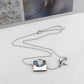 PERSONALIZED LOVE LETTER NECKLACE——Only envelopes, no letterhead.