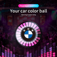 Multicolor Car Fragrance LED Rhythm Light