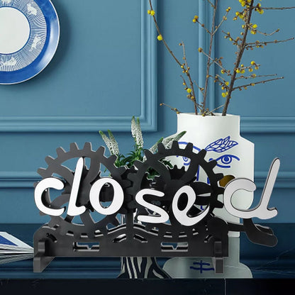 OPEN-CLOSED SIGNBOARD