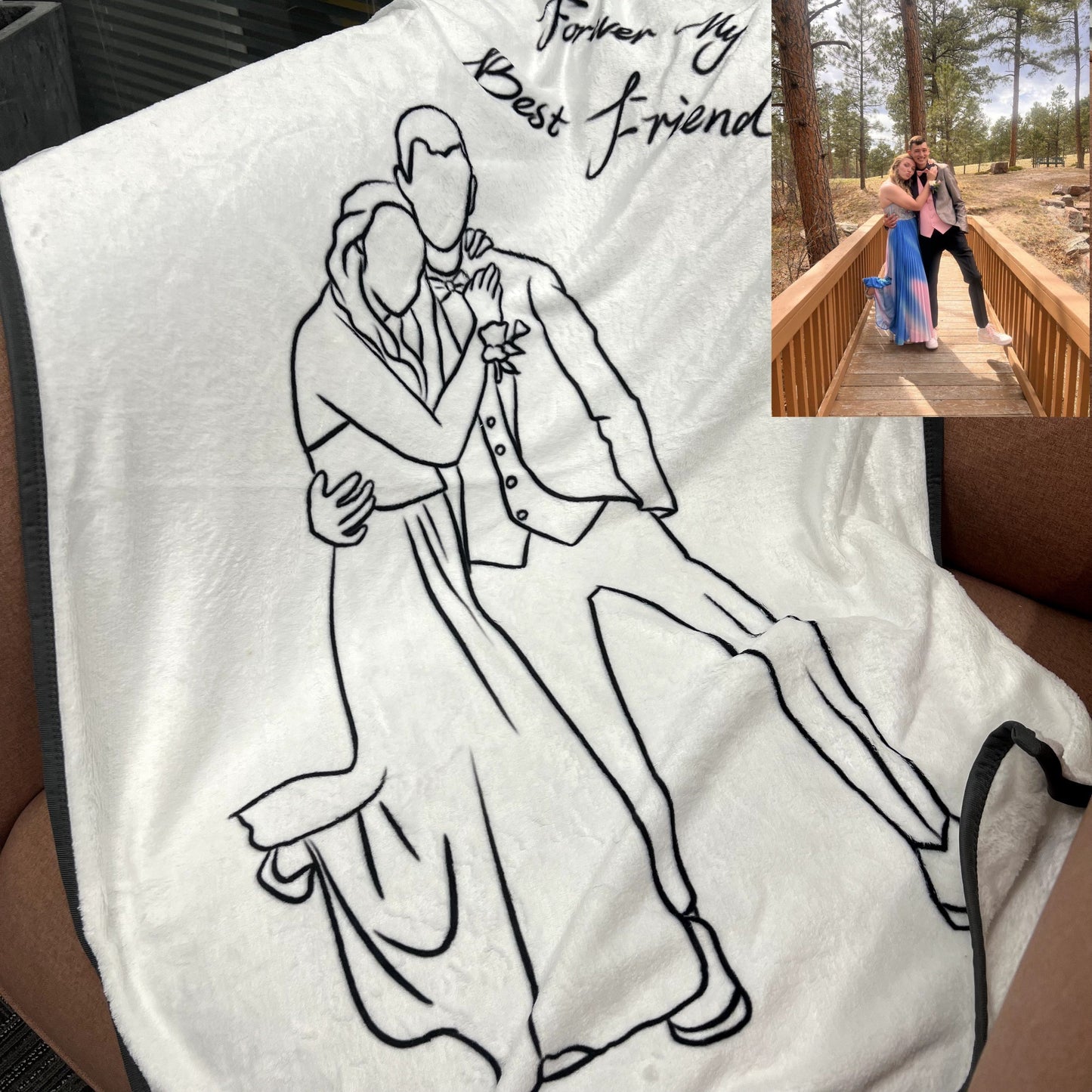 CUSTOM BLANKET - Line Art