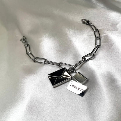 A LETTER FOR YOU COUPLE BRACELET