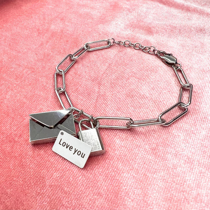 A LETTER FOR YOU COUPLE BRACELET