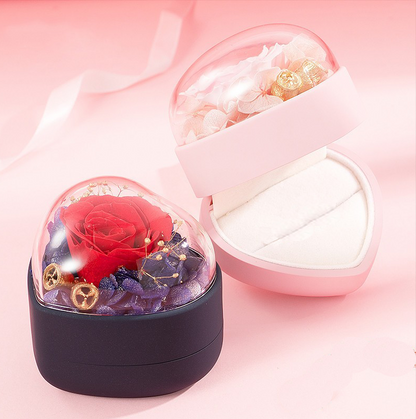 Wide Band Baguette Birthstone Ring