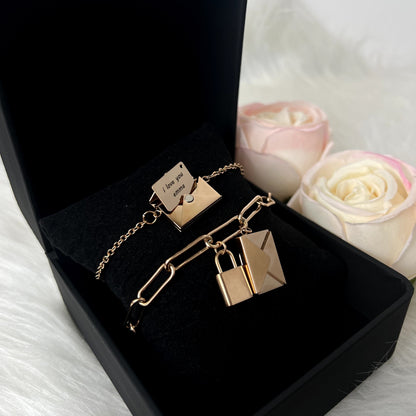 A LETTER FOR YOU COUPLE BRACELET