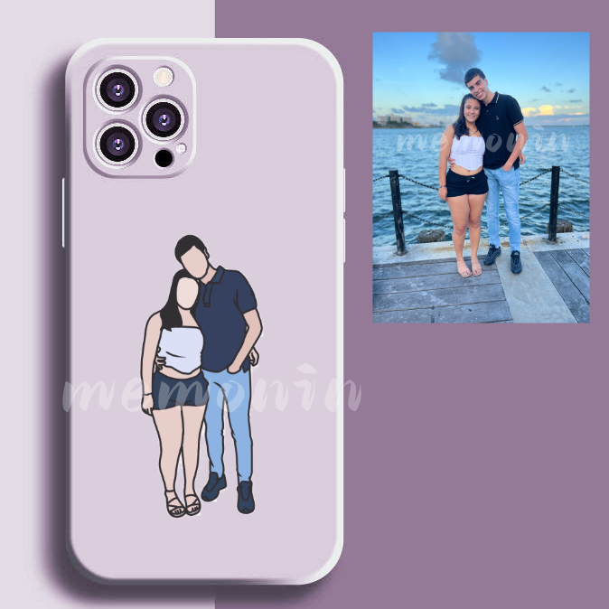 Custom Portrait Phone Case (Liquid silicone)