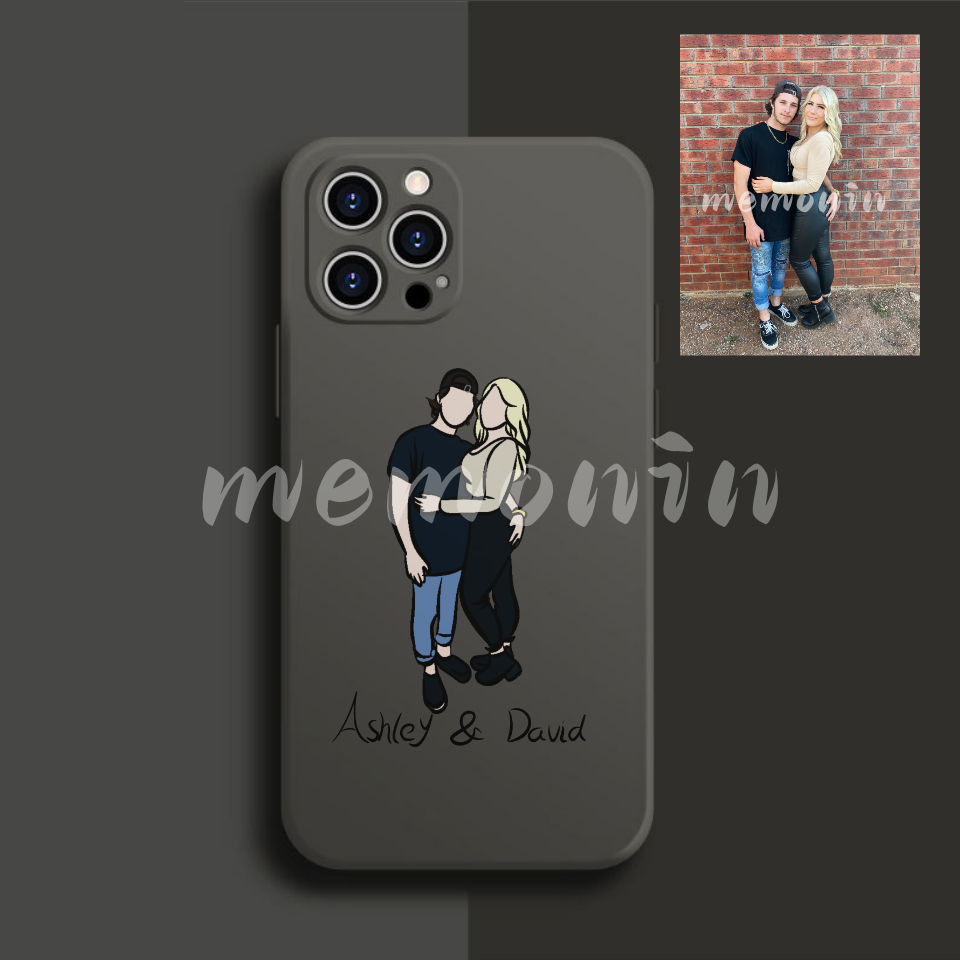 Custom Portrait Phone Case (Liquid silicone)