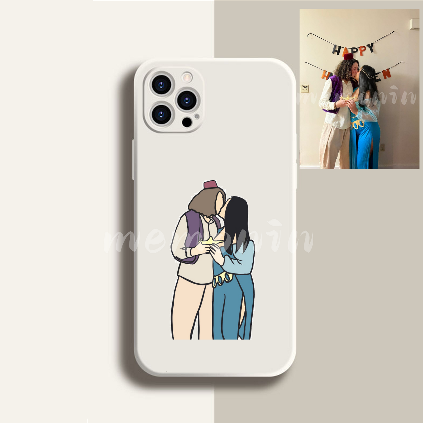 Custom Portrait Phone Case (Liquid silicone)