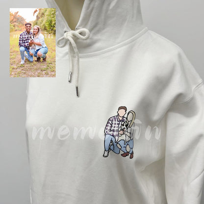 💕Personalized Portrait Matching Hoodies