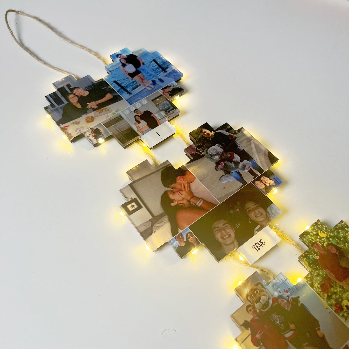 ✨Personalized Heart Photo Collage Lamp