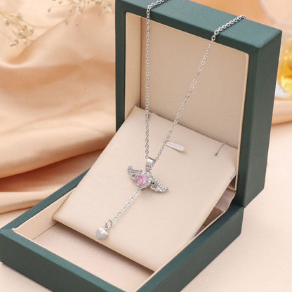Fluttering Angel Wing Necklace
