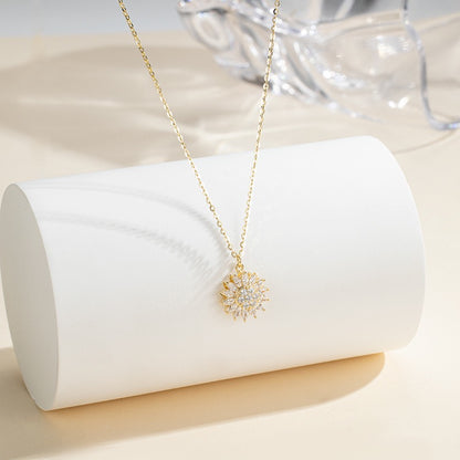 Spinning Sunflower Necklace
