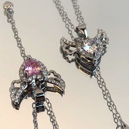 Fluttering Angel Wing Necklace