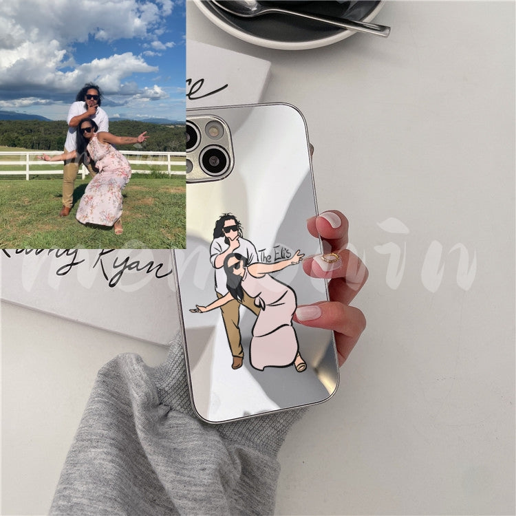 Custom Portrait Phone Case (Mirror Drop-proof)