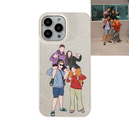 Custom Portrait Phone Case (Biodegradable)
