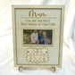 MOTHER'S DAY PUZZLE FRAME CUSTOM MUM YOU ARE THE PIECE THAT HOLDS US TOGETHER PUZZLE PIECE SIGN