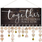 Wooden Reminder Tracker Calendar Board Wall Hanging