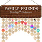 Wooden Reminder Tracker Calendar Board Wall Hanging