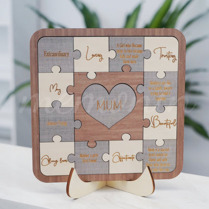 Personalised Reasons Why I Love You Jigsaw Puzzle