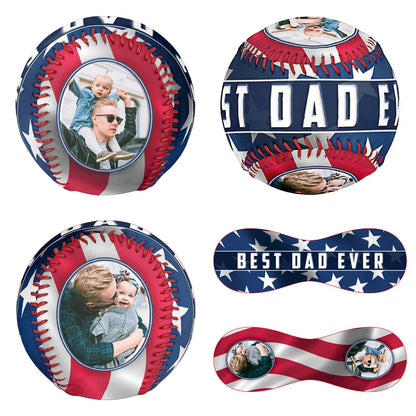Personalized Photo Baseball - Father's Day Baseball Gifts for Baseball Lovers