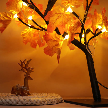 Personalized Heart Photo Tree Lights