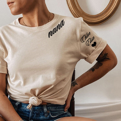 Custom Mama Sweatshirt with Children Name