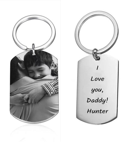 Personalized Photo Keychain