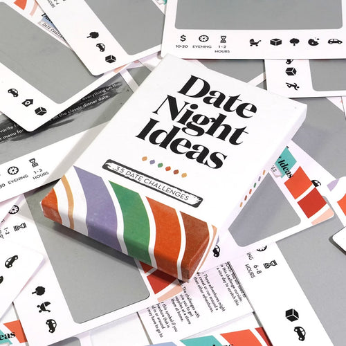 35 Date Romantic Challenges Scratch-Off Cards for Couples