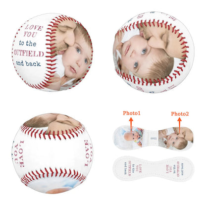 Personalized Photo Baseball - Father's Day Baseball Gifts for Baseball Lovers