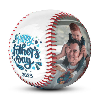 Personalized Photo Baseball - Father's Day Baseball Gifts for Baseball Lovers