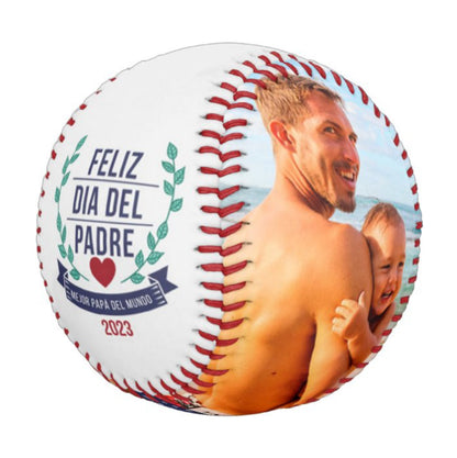Personalized Photo Baseball - Father's Day Baseball Gifts for Baseball Lovers