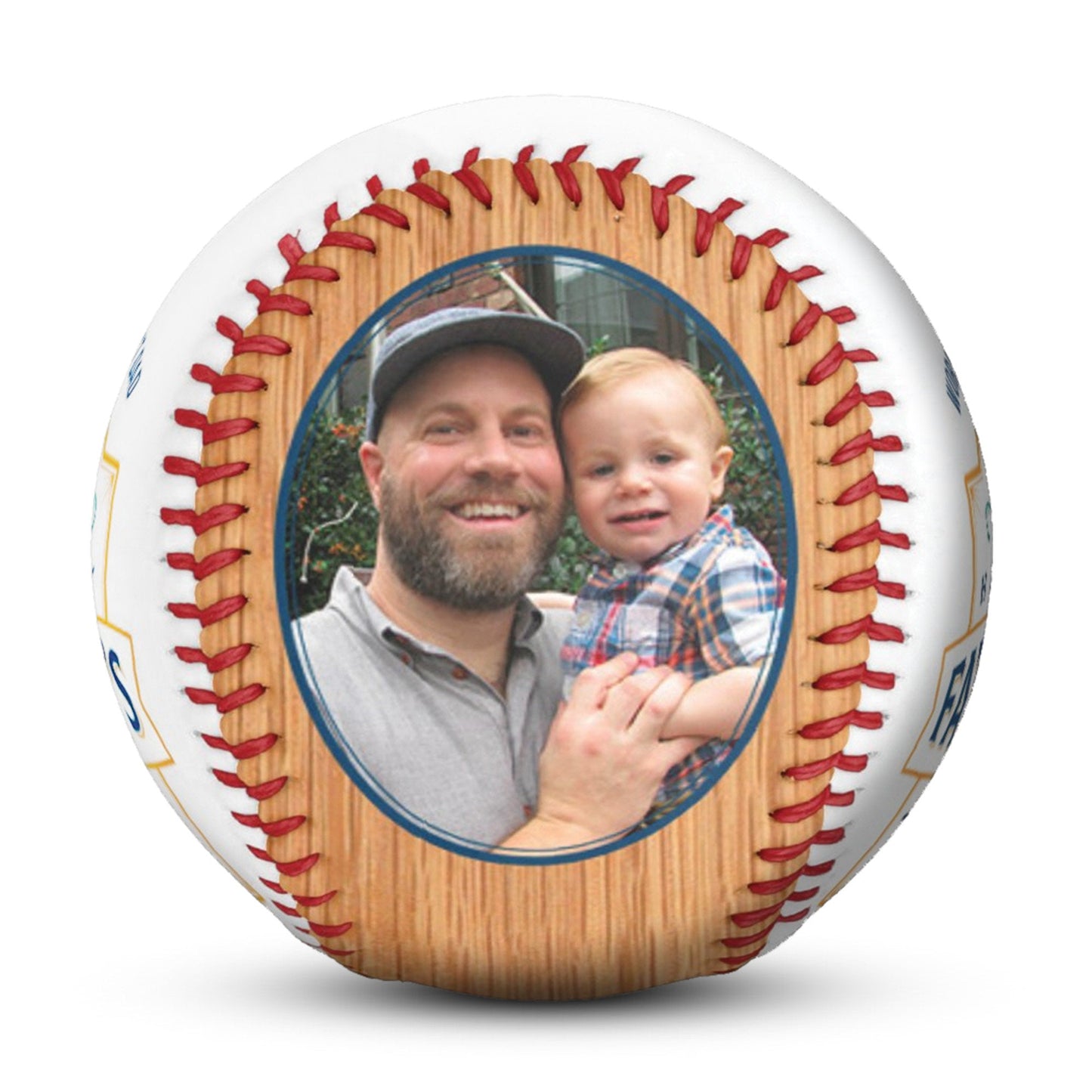 Personalized Photo Baseball - Father's Day Baseball Gifts for Baseball Lovers