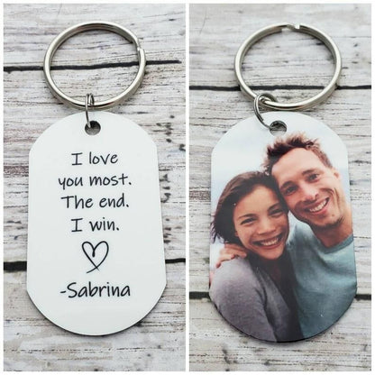 Personalized Photo Keychain