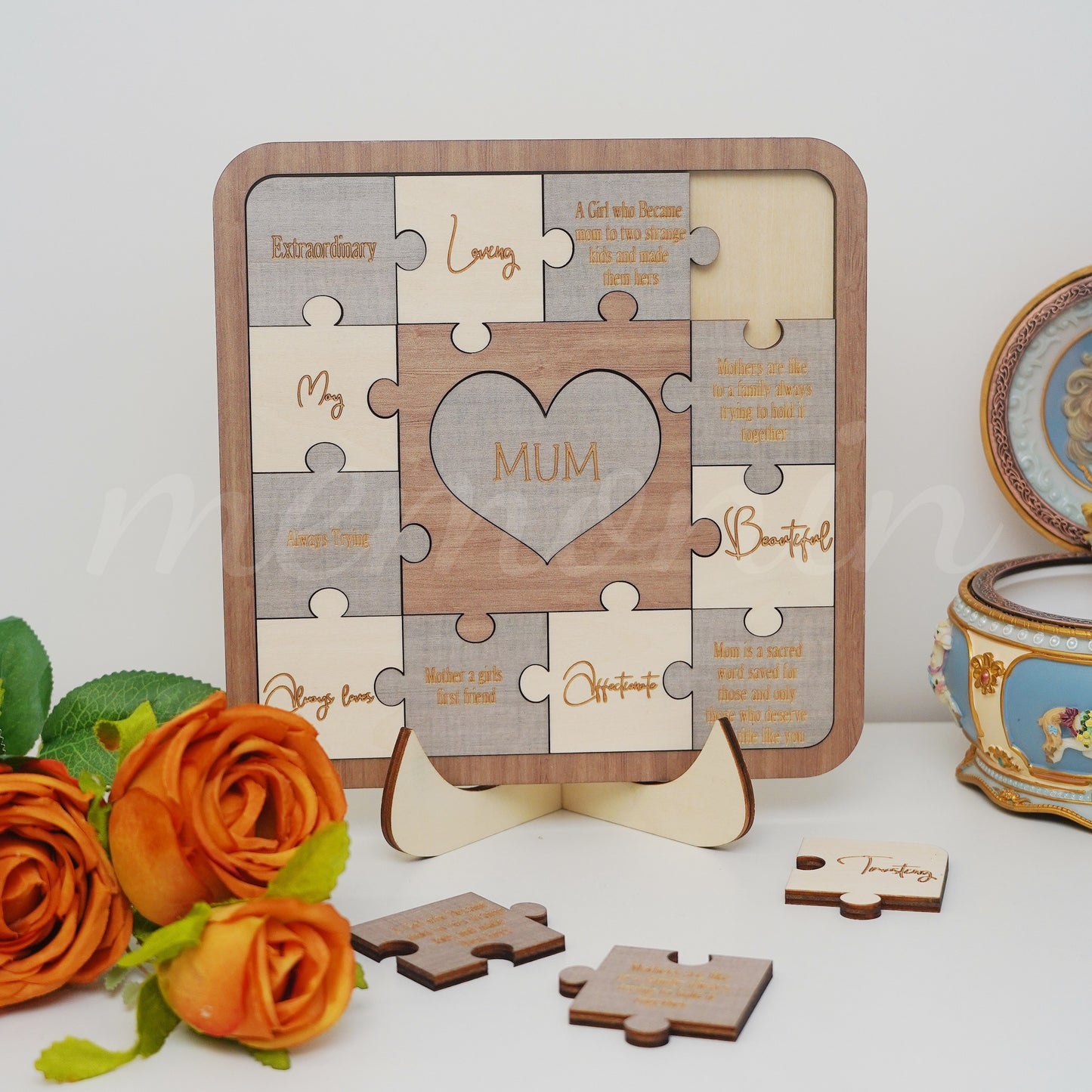 Personalised Reasons Why I Love You Jigsaw Puzzle