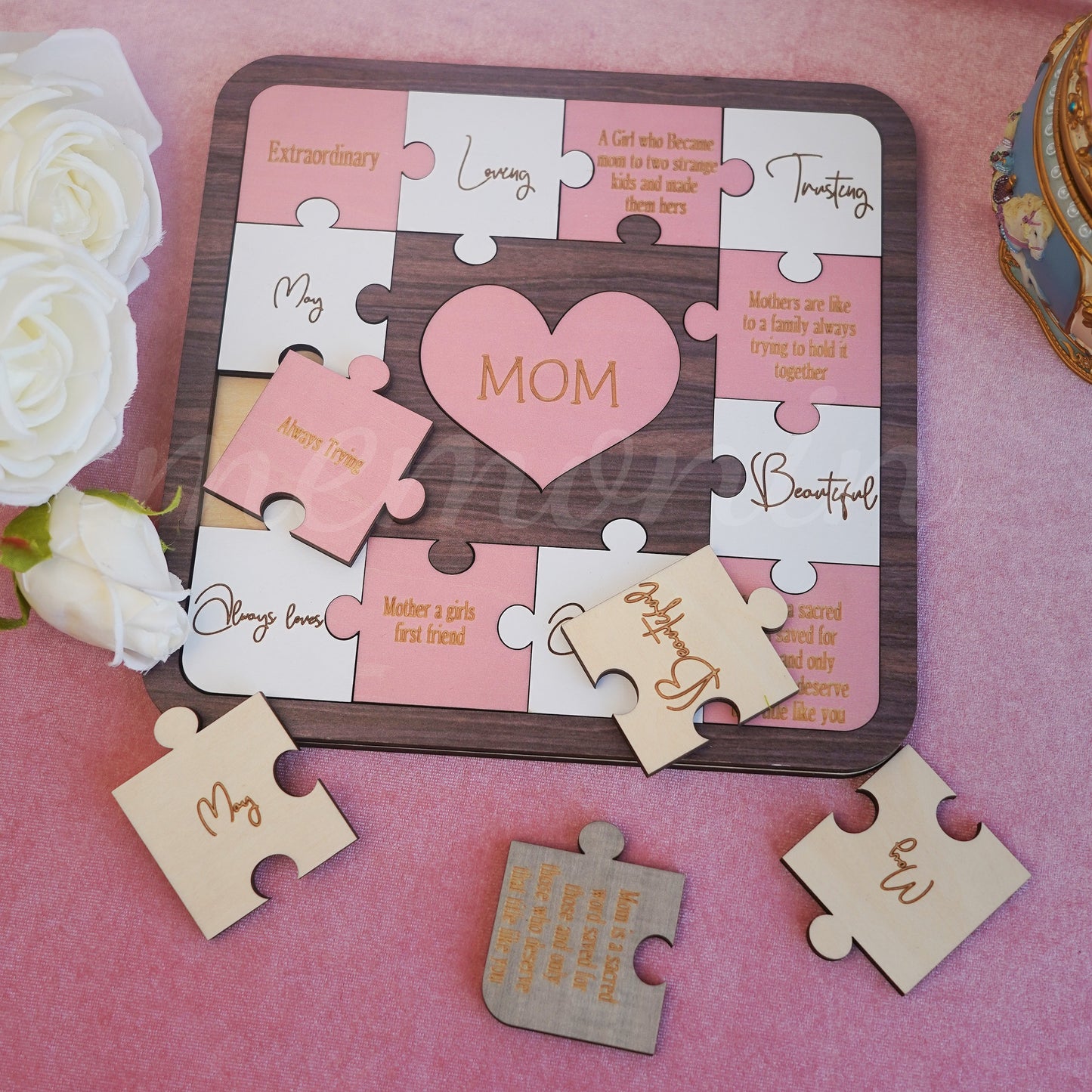 Personalised Reasons Why I Love You Jigsaw Puzzle