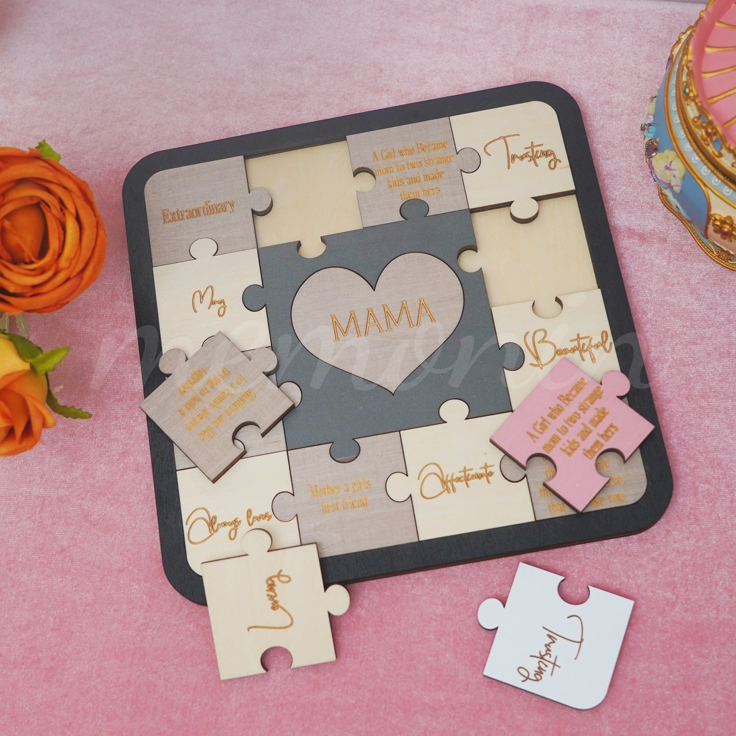 Personalised Reasons Why I Love You Jigsaw Puzzle