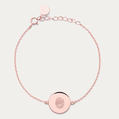 The Fingerprint Birthstone Necklace