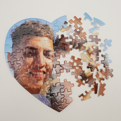 Valentine's Day Customized Heart-Shaped Puzzle❤️