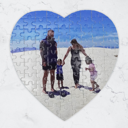 Valentine's Day Customized Heart-Shaped Puzzle❤️