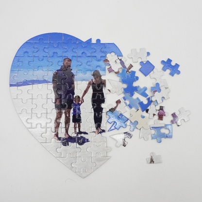 Valentine's Day Customized Heart-Shaped Puzzle❤️