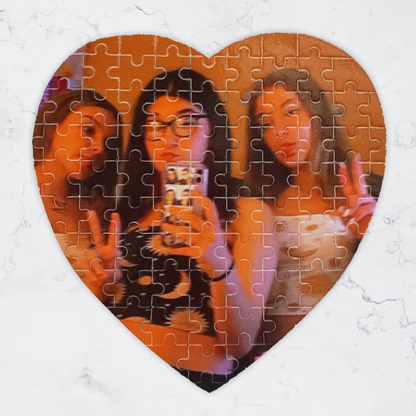 Valentine's Day Customized Heart-Shaped Puzzle❤️