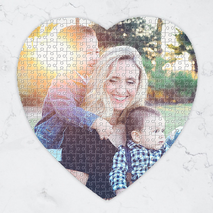Valentine's Day Customized Heart-Shaped Puzzle❤️