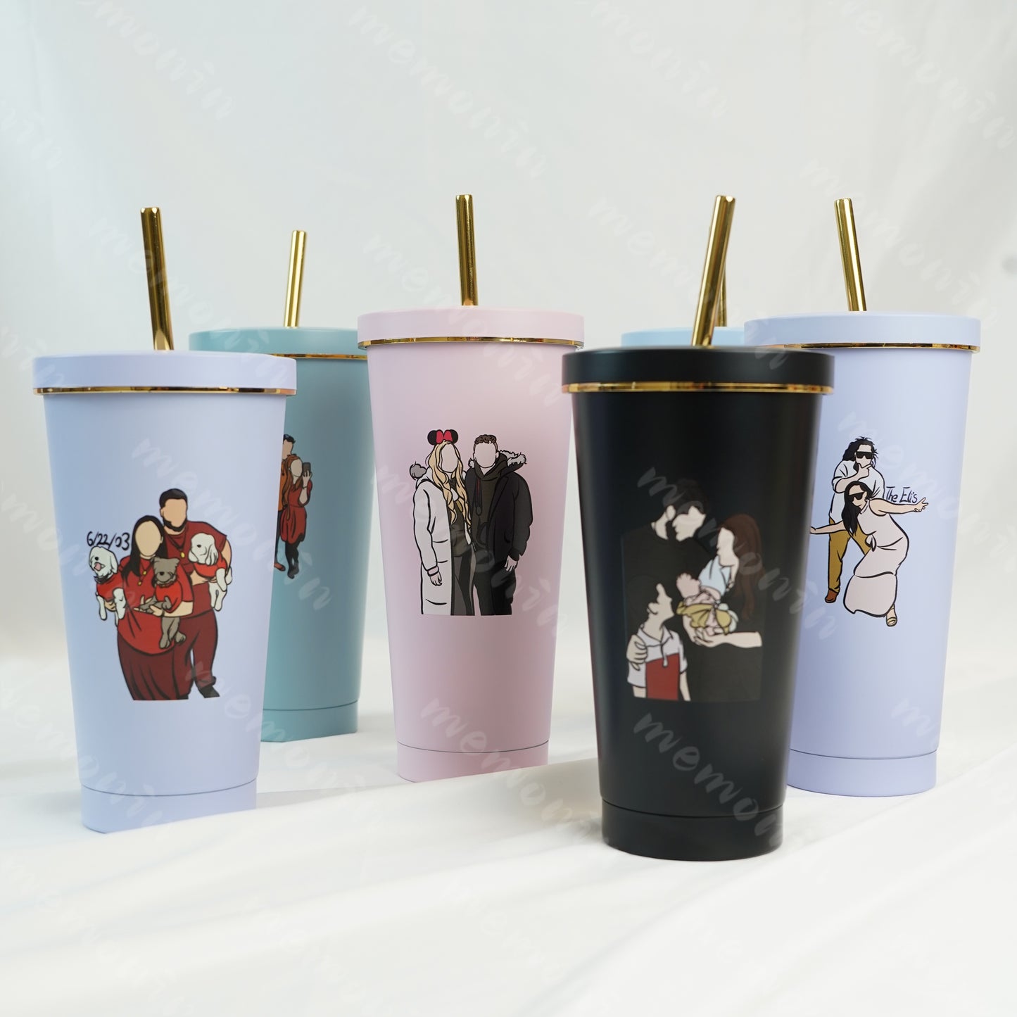 Custom Portrait Tumbler