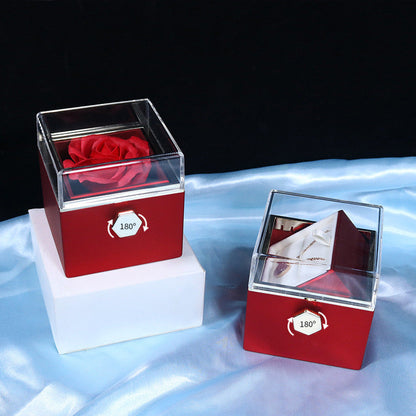 Forever Flower Promise Ring/Necklace Box