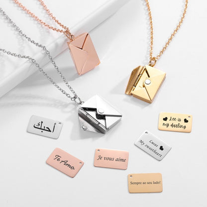 ❤️PERSONALIZED LOVE LETTER NECKLACE